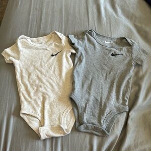 9 month baby Nike onesies